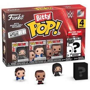 Funko Pop! WWE - Undertaker, British Bulldog, Batista & Mystery Bitty Series 04
