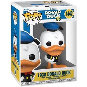 Funko #1442 - Mickey & Minnie Mouse 90th Anniversary - 1938 Donald Duck vinyl figuur 1442 Funko Pop!
