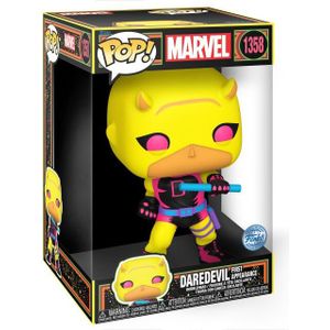 Funko Pop! Jumbo - Daredevil 'Blacklight' (Yellow/Red suit) #1358