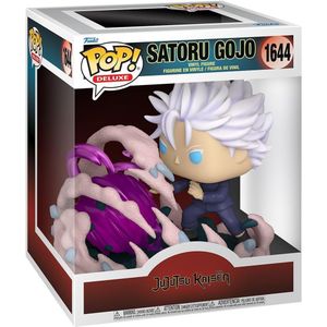 Funko POP! Deluxe: JJK - Satoru Gojo - (HT: Purple) - Jujutsu Kaisen - Verzamelbaar Vinyl Figuur - Cadeau Idee - Officiële Merchandise -Anime Fans - Modelfiguur voor Verzamelaars