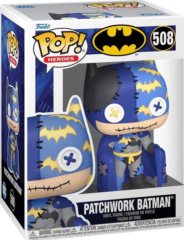 Funko Pop! Animatie: Patchwork – Batman – DC Comics – vinyl figuur om te verzamelen – cadeau-idee – officiële producten – speelgoed voor kinderen en volwassenen – Comic Books fans