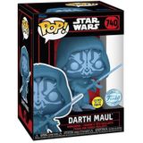 Funko Pop Figuur Star Wars Darkside Darth Maul holo GW