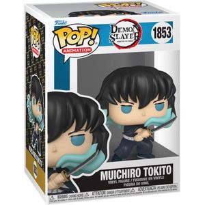 Funko Pop! Animatie: DS - Muichiro - (Attack) - 1/6 waarschijnlijkheid voor de Chase-variant - Demon Slayer - Vinyl verzamelfiguur - Cadeau-idee - Officieel product - Anime Fans
