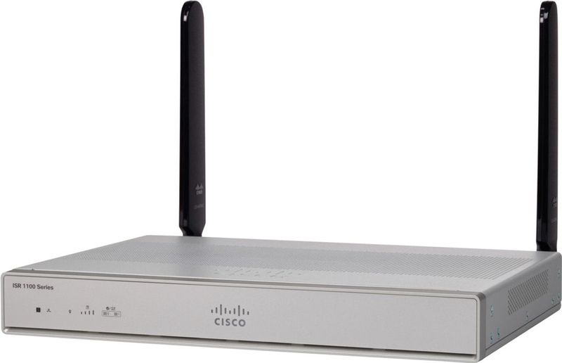 Cisco Router C1111-8P - 10/100/1000 Mbps - 8 LAN Poorten