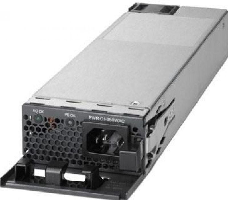 Cisco - PWR-C1-350WAC-P - Voeding - Zwart - 350 W AC Platinum