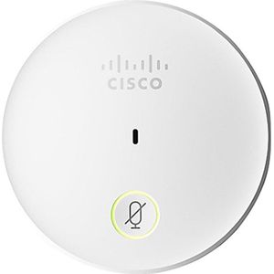 CISCO - CS-MIC-TABLE-J - Microfoon - Wit - Omnidirectioneel