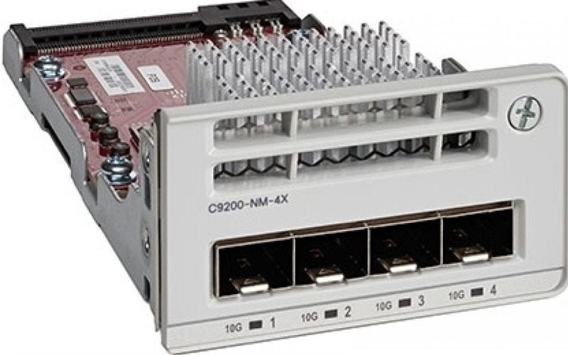 Cisco - Catalyst 9200 - Netwerkschakelaar - Zilver - 4 Havens