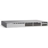 Cisco - Catalyst 9200L - Switch - 24 Poorten - Zilver - PoE+