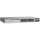 Cisco - Catalyst 9200L - Switch - 24 Poorten - Zilver - PoE+