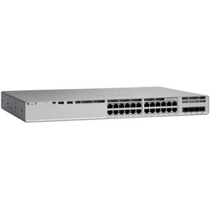 Cisco - C9200L-24PXG-4X-E - Netwerkschakelaar - Grijs - Managed L3 Power over Ethernet (PoE) - 24 Havens
