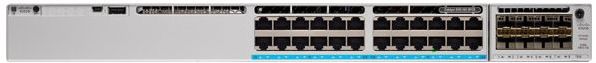 Cisco - Catalyst 9300L C9300L-24T-4X-A - Switch - Zilver - 24 Ethernet-poorten - 4 SFP+ uplink-poorten