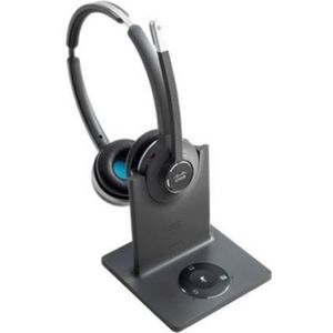 Cisco 562 Draadloze MultiBase - Kantoorheadset - Grijs - Draadloze USB-A