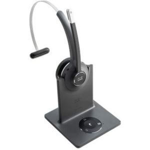 Cisco 561 Draadloze Headset - Grijs - MultiBase - USB-A