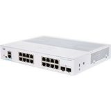 Cisco CBS350-16T-2G Business Management Switch | 16 GE-poorten | 2 x 1G SFP | Levenslange beperkte garantie (CBS350-16T-2G)