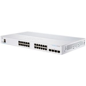 Cisco Business CBS350-24T-4G - Managed Switch - 24 GE-poorten - 4 x 1G-SFP