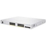 Cisco Business CBS250-24FP-4X Smart Switch | 24-Port GE | Full PoE | 4 x 10G-SFP+ | beperkte levenslange bescherming (CBS250-24FP-4X)
