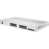 Cisco CBS250-24T-4X-EU netwerk-switch Managed L2/L3 Gigabit Ethernet (10/100/1000) Zilver