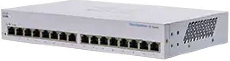 Cisco CBS110-16T-D Niet-beheerbare Business Switch | 16 GE-poorten | Beperkte levenslange garantie (CBS110-16T-D)