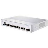Cisco Systems CBS250-8T-D-EU Business Smart Switch 8 GE-poorten Desktop beperkte levenslange garantie voor hardware ,wit