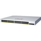 Cisco - Cbs220-24p-4x - Switch - EU - Beheerd, 24 Gigabit Ethernetpoorten, 4 SFP+ modules, 128 Gbit/s switching capaciteit