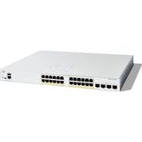 Cisco - Catalyst 1200 - Netwerkschakelaar - Wit - 24 Poorten - PoE 375W