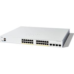 Cisco - Catalyst 1200 - Netwerkschakelaar - Wit - 24 Poorten - PoE 375W