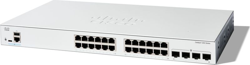 Cisco - Catalyst 1200 - Switch - 24 Poorten - Gigabit Ethernet