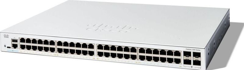 Cisco - Catalyst 1200 - Switch - 48 Poorten - GE 4x1 - Beperkte Levenslange Bescherming