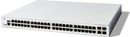 Cisco - Catalyst C1200 - Switch - 48x1GbE - 4x10GbE SFP+ - Compact Ontwerp