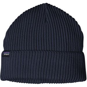 Muts Patagonia Unisex Fishermans Rolled Beanie Navy Blue