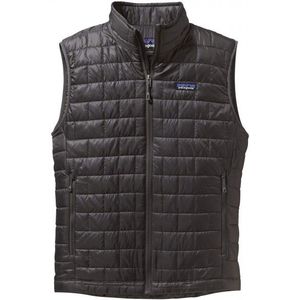 Patagonia - Nano Puff - Synthetische Bodywarmer - Grijs/Zwart - Isolerend, PrimaLoft