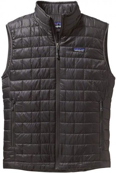 Patagonia - Nano Puff - Synthetische Bodywarmer - Grijs/Zwart - Isolerend, PrimaLoft