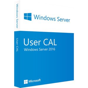 Microsoft - Windows Server User CAL 2016 - Licentie - Levenslang