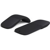 Microsoft Surface Arc Mouse - Muis - optisch - 2 knoppen - draadloos - Bluetooth 4.1 - zwart - commercieel