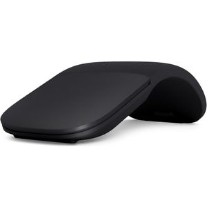 Microsoft Surface Arc Mouse - Muis - optisch - 2 knoppen - draadloos - Bluetooth 4.1 - zwart - commercieel