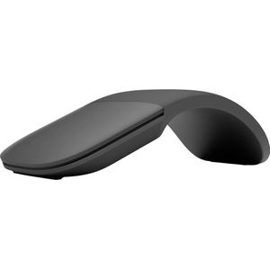 Microsoft Surface Arc Mouse - Muis - optisch - 2 knoppen - draadloos - Bluetooth 4.1 - zwart - commercieel