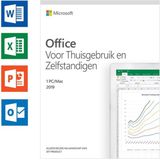 Microsoft Office 2019 Home & Business Eenmalige aankoop (code in doosje)
