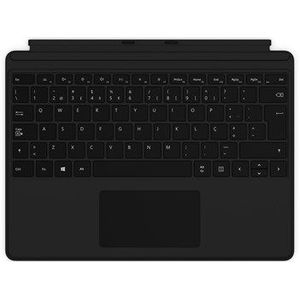 Microsoft Surface Pro X Keyboard - Toetsenbord - met trackpad - backlit - Engels - zwart - commercieel - voor Surface Pro X