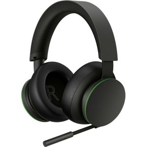 Microsoft Xbox draadloze headset (Draadloze), Gaming headset, Zwart