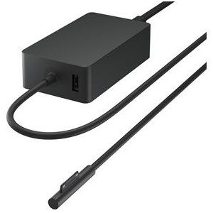 Microsoft Surface 127W Power Supply - Netspanningsadapter - 127 Watt - EMEA - zwart - commercieel - voor Surface Book, Book 2, Book 3, Go, Go 2, Laptop, Laptop 2, Laptop 3, Pro 6, Pro 7, Pro X