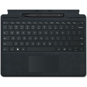 Microsoft Surface Pro Signature Keyboard with Slim Pen 2 Zwart Microsoft Cover port AZERTY Belgisch