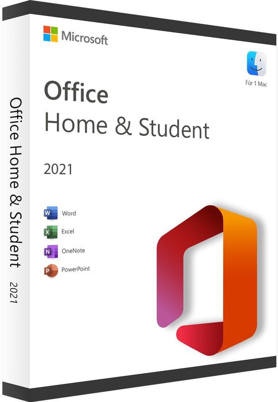 Microsoft Office Home and Student 2021 - 1 Apparaat - Eenmalige Aankoop - PC/MAC