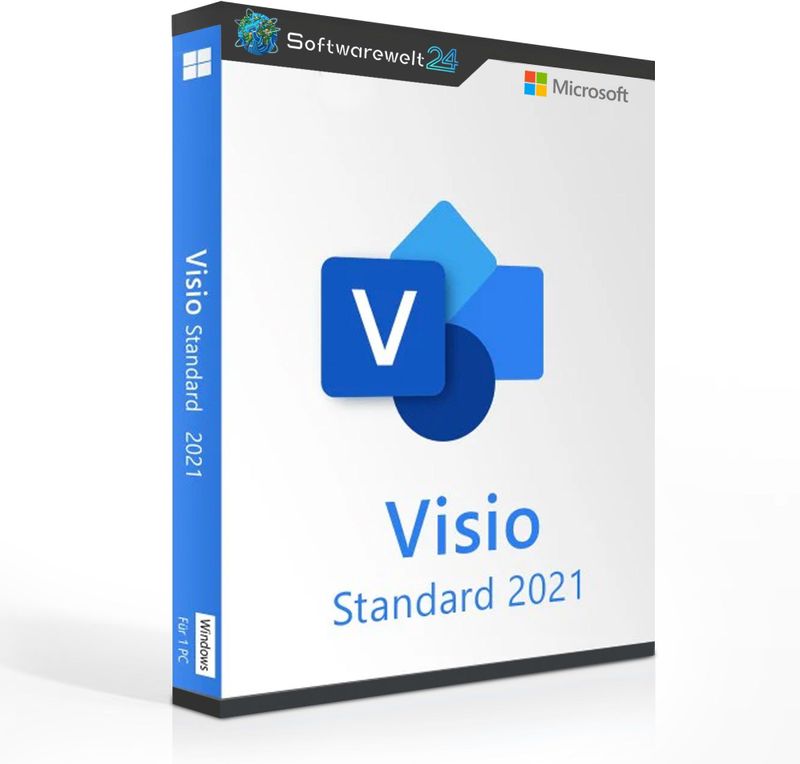 Microsoft - Visio 2021 Standard - Software - Licentie