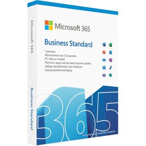 Microsoft 365 Business Standard (One Year Subscription) Dutch