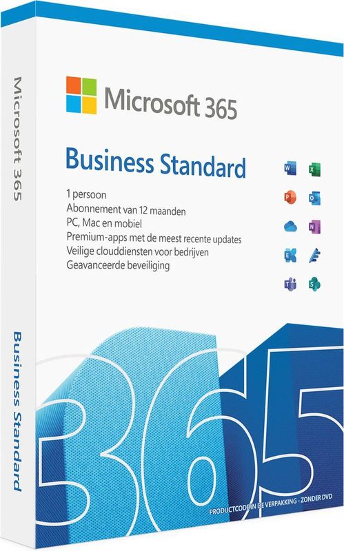 Microsoft 365 Business Standard (One Year Subscription) Dutch