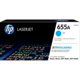 HP CF451A nr. 655A toner cartridge cyaan (origineel)