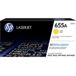 HP 655A Yellow Original LaserJet Toner Cartridge tonercartridge 1 stuk(s) Origineel Geel