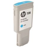 HP 728 Large Format Inktcartridge, Cyaan (F9K17A) origineel van HP