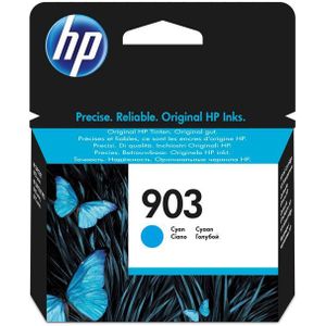 HP 903 Cyan Original Ink Cartridge inktcartridge 1 stuk(s) Origineel Normaal rendement