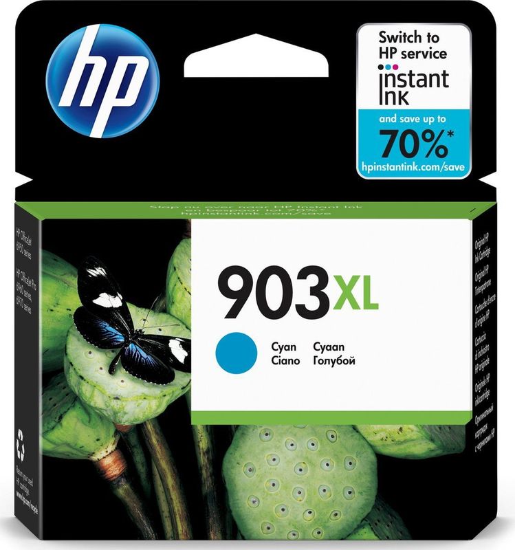 HP 903XL High Yield Cyan Original Ink Cartridge inktcartridge 1 stuk(s) Origineel Hoog (XL) rendement
